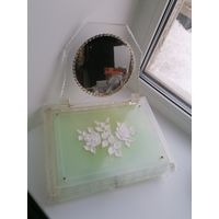 Шкатулка СССР Оргстекло, завод Рулон ГСНХ