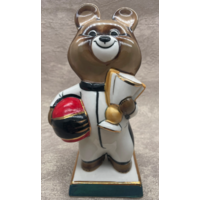 Статуэтка Олимпийский Мишка Гонщик Вербилки