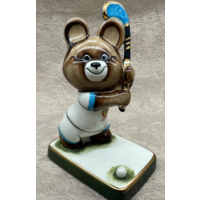 Статуэтка Олимпийский Мишка Хоккей на траве Вербилки