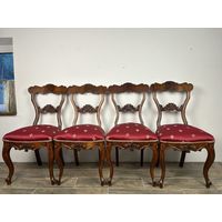 Антикварные стул 4 шт  - полная реставрация