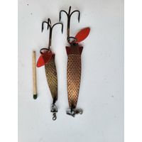 Блесна "ОХТА", завод ПО Блесна, (бывший Завод пластмассовых спорттоваров г. Отрадное). СССР