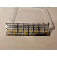 Металлические номера для моделей 1/64 (Europe)