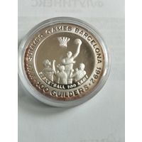 100 гульденов. Суринам. 1992 год