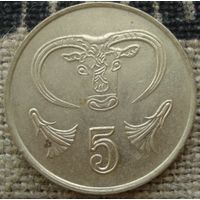 5 центов 1987 Кипр