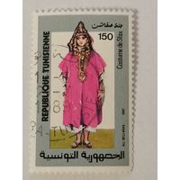 Марка из серии "Костюмы" - Sfax