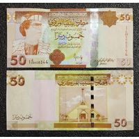 50 динар Ливия обр. 2008 г. UNC