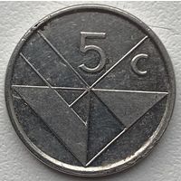 Аруба 5 центов 1997 г.