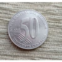 Werty71 Эквадор 50 сентаво 2000