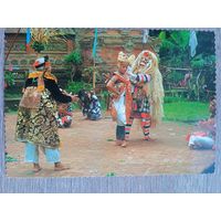 Этнография. Индонезия. танец Барунг