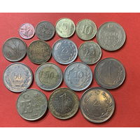 Турция 16 разных монет