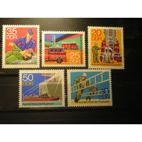 ГДР 1977 Пожарные