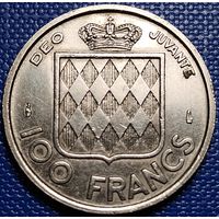 Монако 100 франков 1956 г.