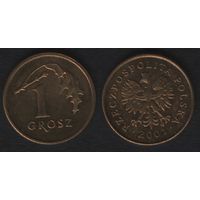 Польша y276 1 грош 2001 год (mw) (_alb2