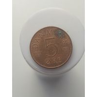 5 эре Дания 1982 год лот 43