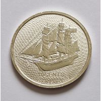 Острова кука 2021 серебро (1/10 oz)