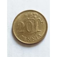 Финляндия 20 пенни 1982