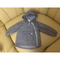 Куртка H&M на рост 86 см. Можно носить и позже, большемерит. Идеальное состояние. Унисекс, клевая современная модель. Джинс, на хлопковой подкладке в полосатую расцветку.