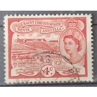Сент-Кристофер Невис Ангилья 1954-1957г.