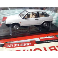 ВАЗ-21083 "Спутник" 1:24 Обмен возможен Легендарные советские автомобили #80 hachette