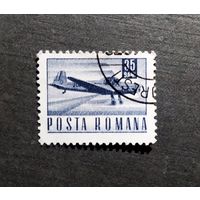 Марка Румыния 1967 год Авиация