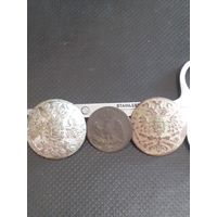 3 красивые пуговички