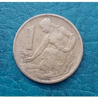 Чехословакия 1 крона 1980 г