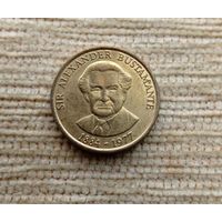 Werty71 Ямайка 1 толстый доллар 1993