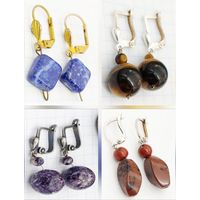 Серьги. Натуральный камень.