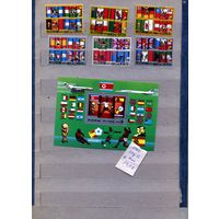 КНДР, 1981, СПОРТ, ФУТБОЛ,  серия5м +ПОЧТ БЛ, гашенн