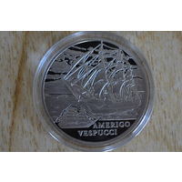 1 рубль 2010 Америго Веспучи