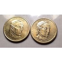 1 доллар США 2009 г. 10-й Президент Джон Тайлер