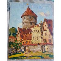 Кубарев В.Г. ДВП, масло. 31 х 24 см.