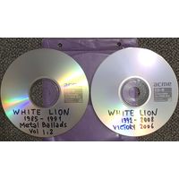 CD MP3 WHITE LION, Metal Ballads Vol. 1 & 2 - 2 CD