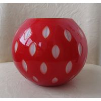 Все лоты с рубля.Ваза Cунiчка,Земляника,Неман,50-е г.г..авт.Л.Мягкова