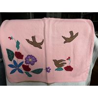 Панно Птицы, вышивка