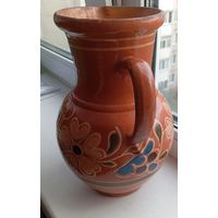 Кувшин клеймо в тесте "куманец" 27 см 3 литра , в крокелюре