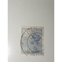 Великобритания 1971 Профиль королевы Елизаветы II, созданный на основе скульптуры Арнольда Машина