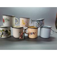 Кружка СССР 7 шт. одним лотом.