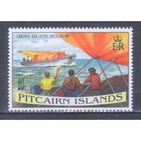 [989] Питкерн 1995. Маломерный флот.Лодки. MNH