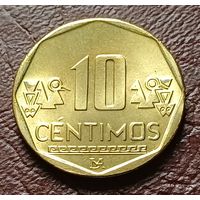 Перу 10 сентимо, 2019    ( 2-3-5 )