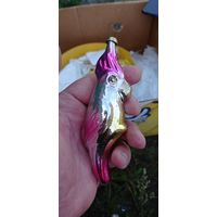 РЕДКАЯ ЁЛОЧНАЯ ИГРУШКА СССР КАКАДУ  ЛОТ 8 КАТАЛОГ СОСТОЯНИЕ ! НА  ФОТО . ОРИГИНАЛ  .  Распродажа Коллекции !!! . Экспресс  Аукцион  не с рубля без МПЦ и прочего 3 ДНЯ  .Много лотов в продаже .