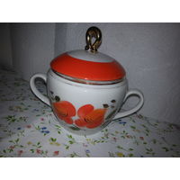 Сахарница Полонский фарфоровый завод СССР