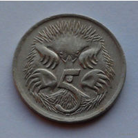 Австралия 5 центов, 1967