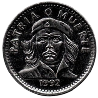РЕСПУБЛИКА КУБА. 3 ПЕСО 1992. ЭРНЕСТО ЧЕ ГЕВАРА