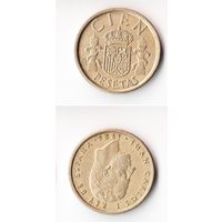 100 песет Испания 1986 года