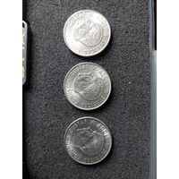 2 кроны Швеция 1968.69.70 гг.