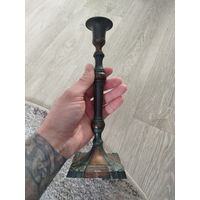 Царский подсвечник царских времён,в красивой шоколадной паутине.