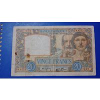 Франция 20 франков 1941