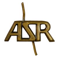 Лацканный знак Армии Словацкой Республики (ASR) в бронзе