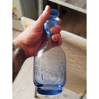 Графин,ссср,синие стекло,целый,с рубля